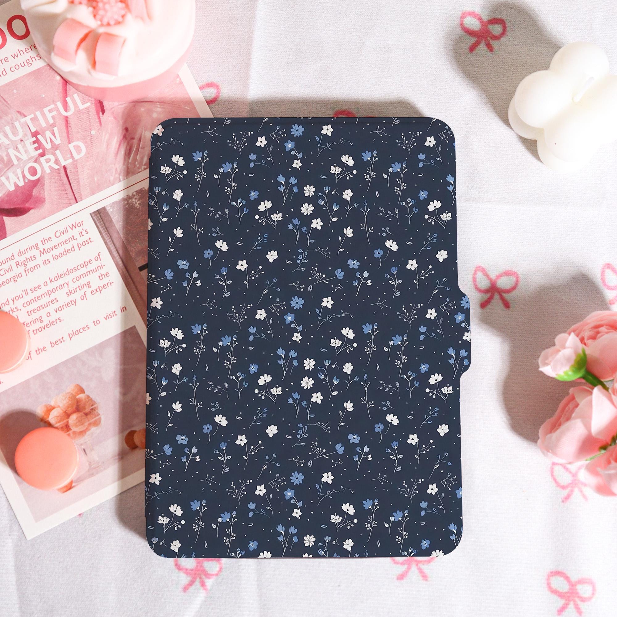 "Custodia Kindle Blue Starry Sky con cinturino da polso, custodia Kindle 6/6,8/7\", custodia Kindle Kobo Paperwhite 12o/11o, Kindle 12/11/10, custodia K"