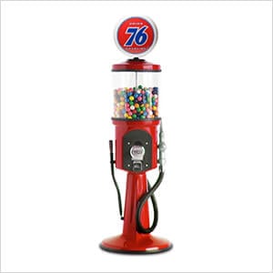 Roadside Relics Union 76 Retro Gas Pump Replica Mini Gravity Feed Gumball Machine