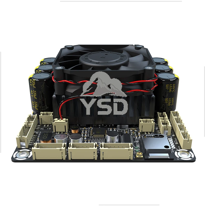 4X100W Bluetooth-Leistungsverstärkerplatine 5.0 mit ADAU1701 DSP-Unterstützung 4.0/2 1/2.0 bis zu 200W Image