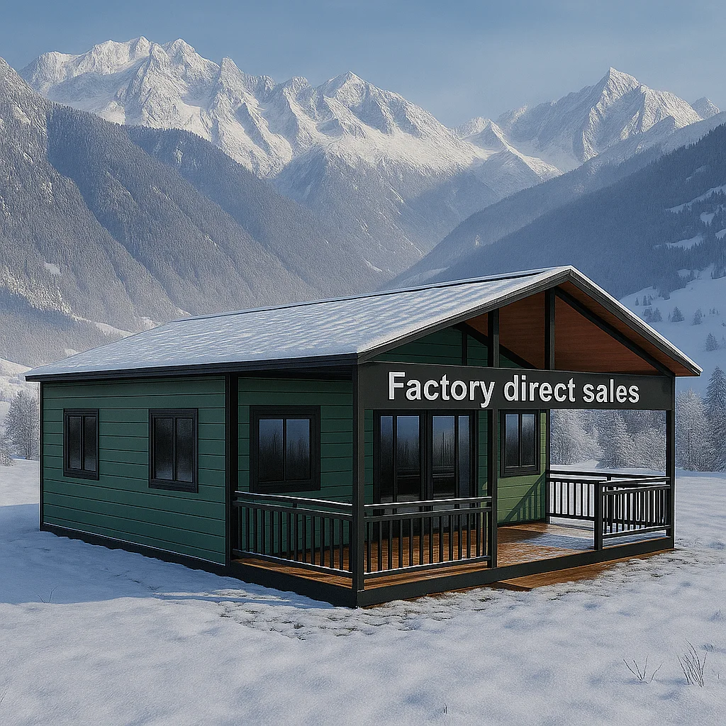 Prefabricated Houses for Housing Modern Modular Prefab Homes Portable Flat Pack Houses for Residential Living Use