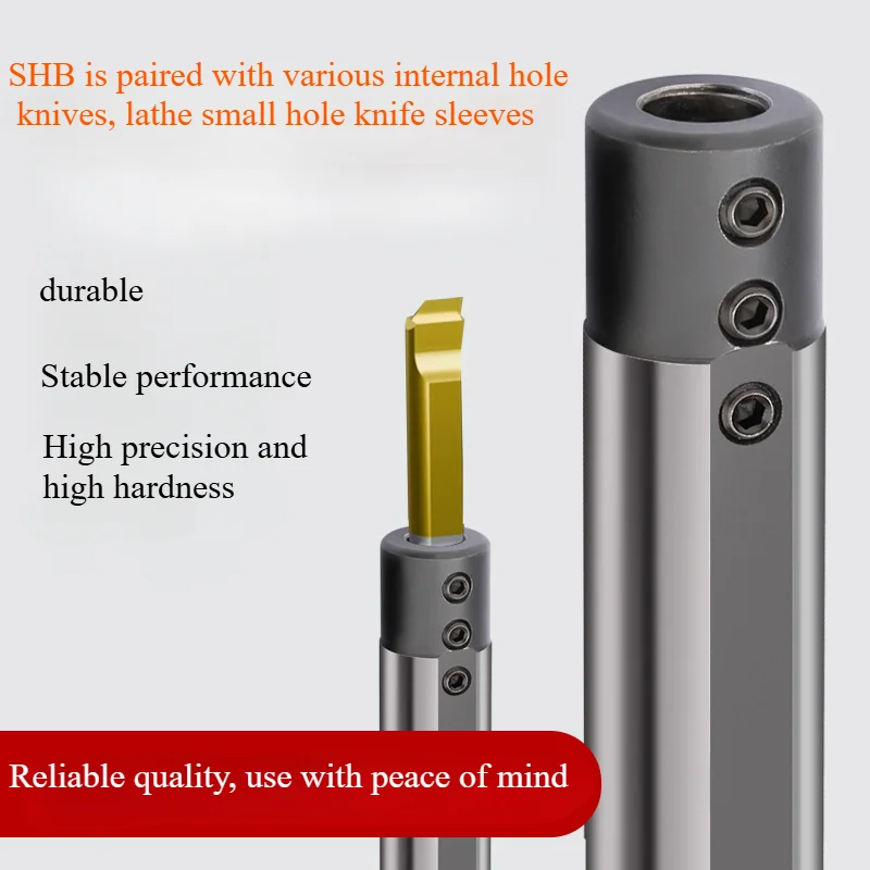 Kleiner Bohrwerkzeughalter aus Wolframstahl SHB12 SHB16 SHB20-2 3 4 5 6 7 Drehmaschine, Schneidhülse, kleiner Durchmesser Image