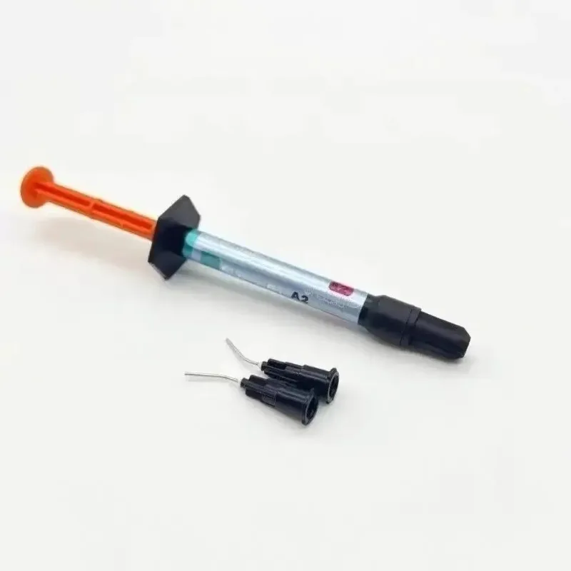 Matériel dentaire résine à flux durci léger A1 A2 A3 Nano mixte Dentin réparation espace Permanent laboratoire équipement de remplissage Oral outils
