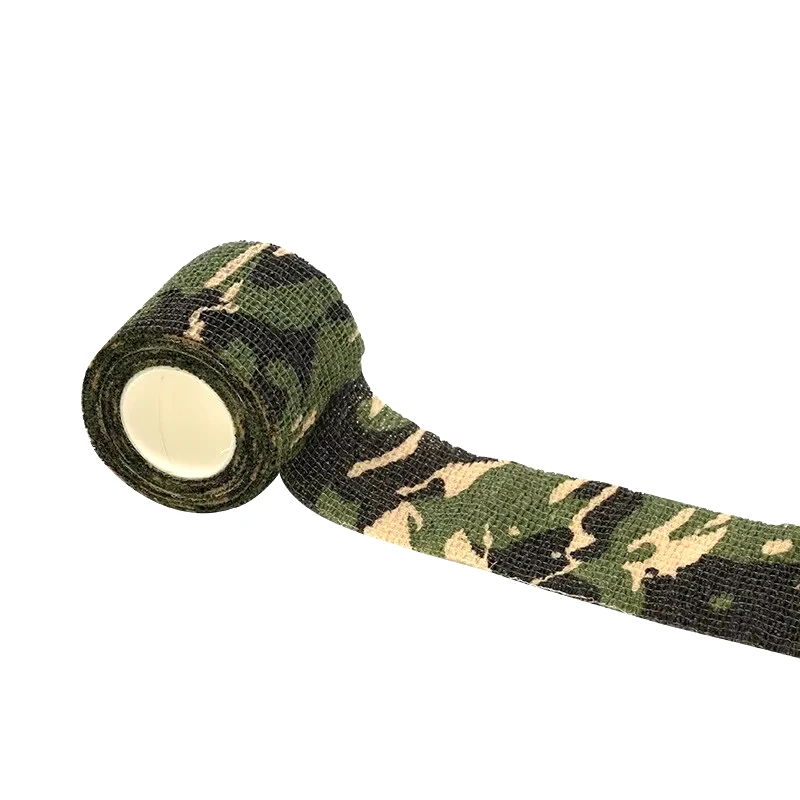 Teleskopisches, hochelastisches Tarnband – Vliesstoff für die Jagd im Freien, Fingerschutz und Bewegung Image