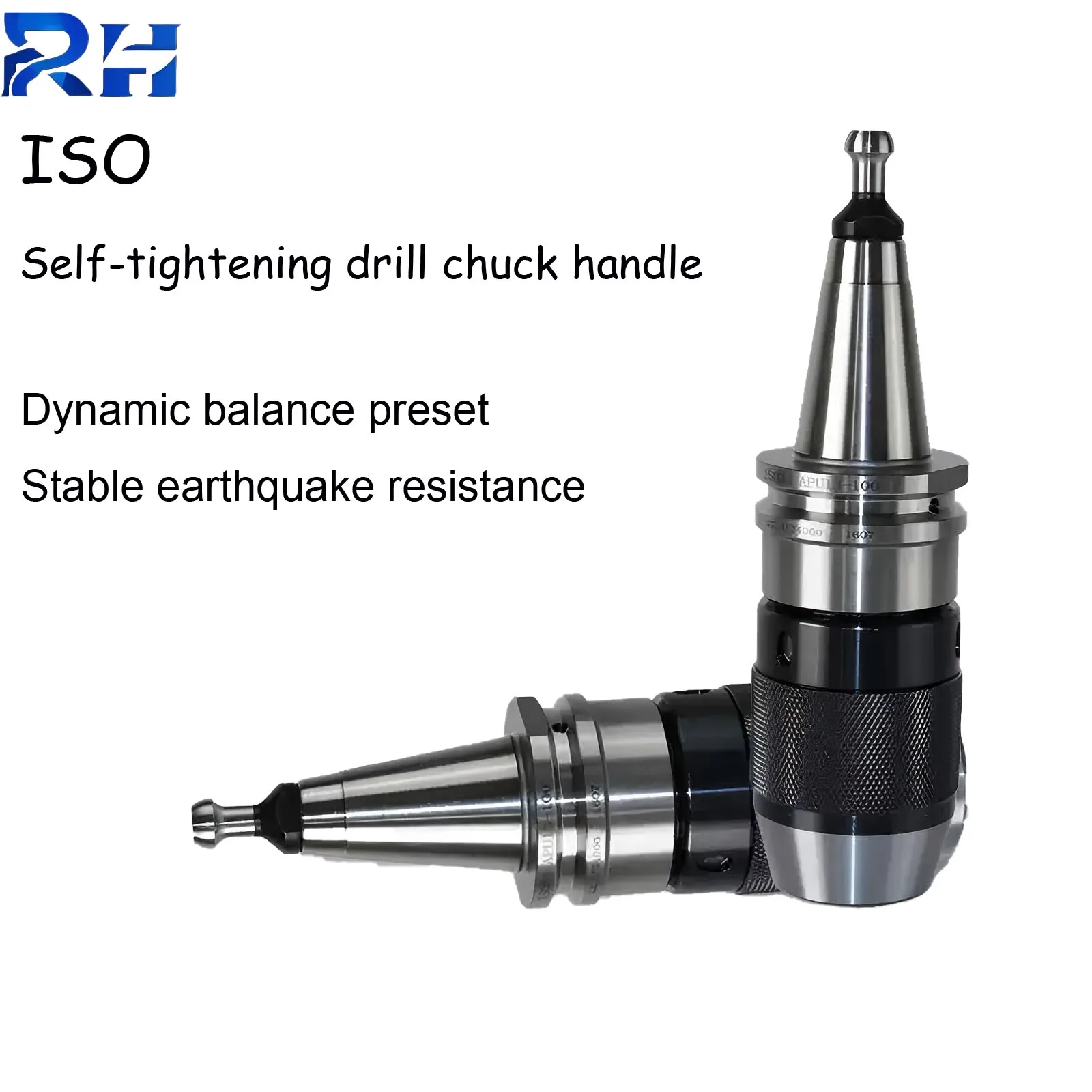 Der Griff des ISO-Bohrfutters ist ein integriertes selbstspannendes Bohrfutter APU08/13/16 für die ISO30/25-Graviermaschine Image