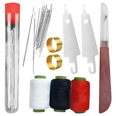 34PCS Sewing Tool Set Sewing Kit 34PCS/Set Needles Thread Hand Repair Tools Portable DIY Hand Made Craft Set Multi-Purpose Needle and Thread Kits for Beginners Professional DIY Lovers