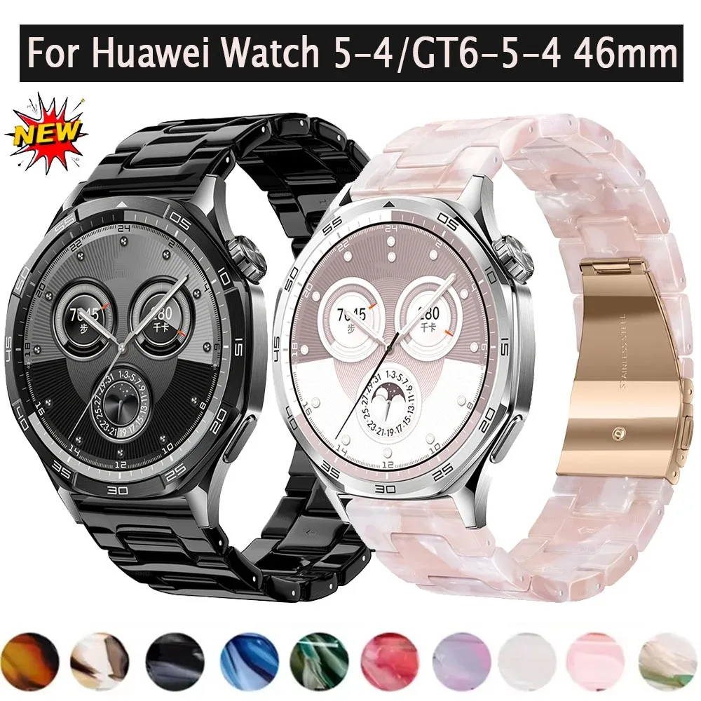 Harzband für Huawei Watch 5-4/GT6-5-4 46 mm CMF Watch Pro 2 3 Armband für Samsung Watch 7/6/5/4 40–44 mm Amazfit GTR 42 mm Image