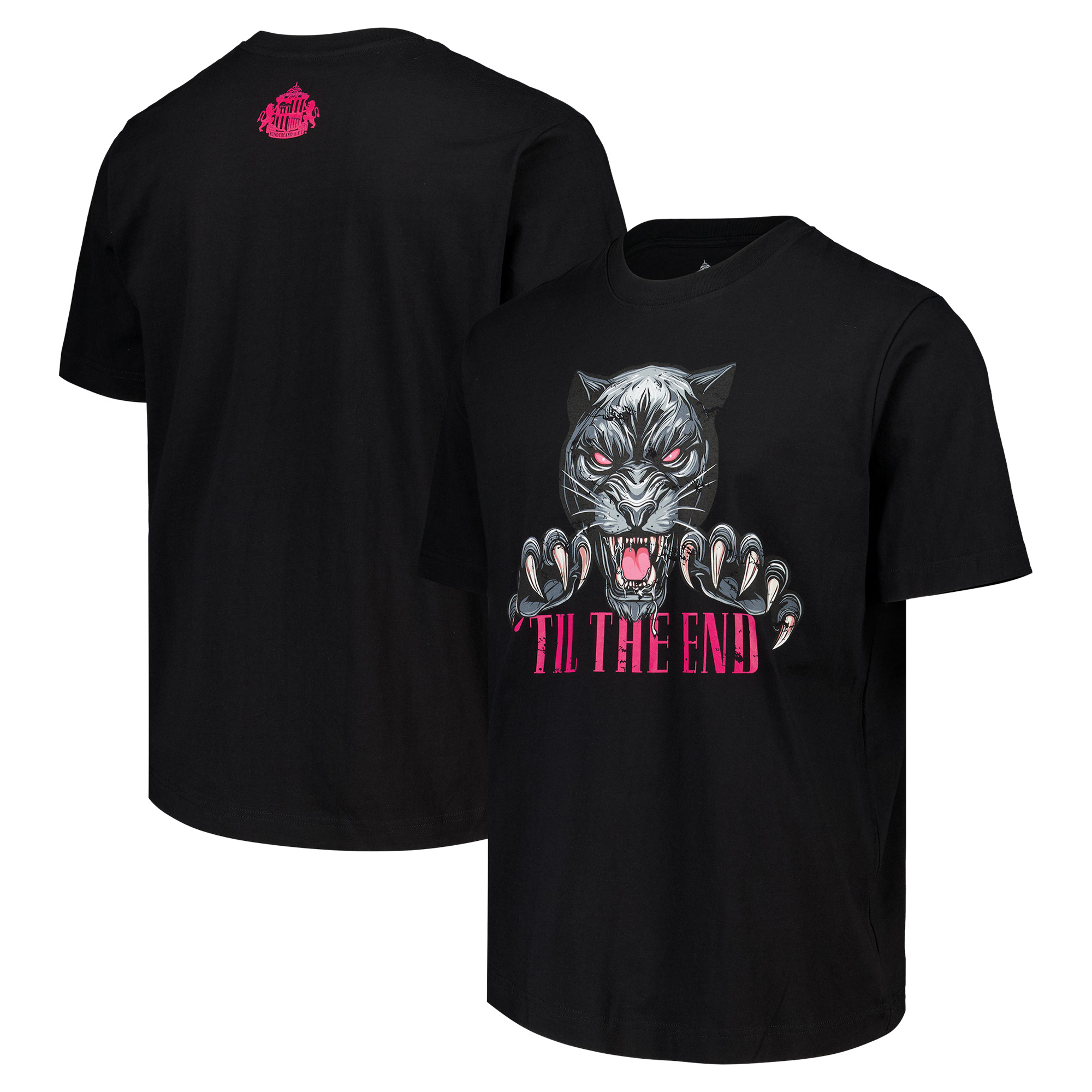 Sunderland T-Shirt „Til the End“ – Schwarz – Unisex Image