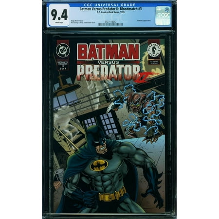 Batman Versus Predator II: Bloodmatch #3 - CGC 9.4 Comic Book