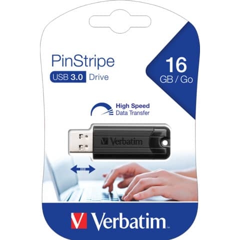 Verbatim USB Stick 3.0 16GB schwarz Image