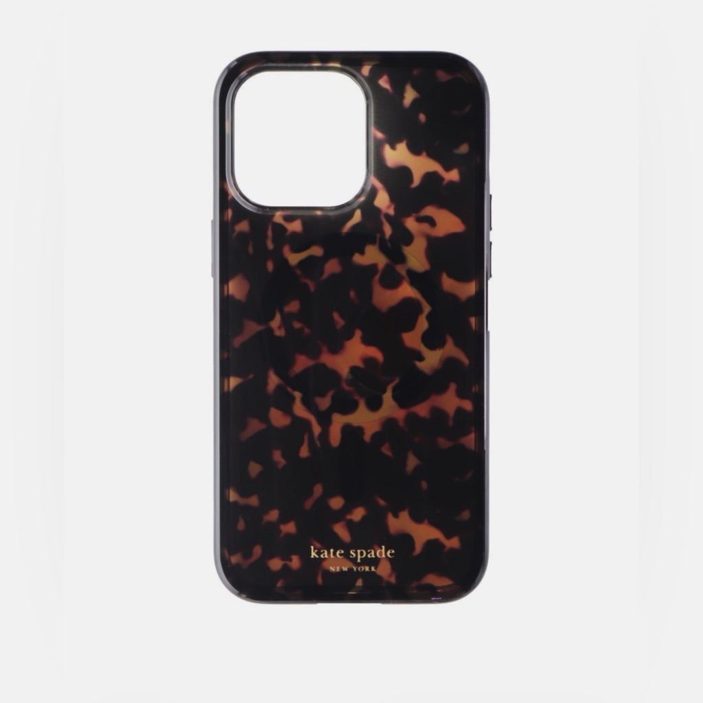 Kate Spade Cell Phones & Accessories | Kate Spade Brown Tortoise Phone Case 16 Pro Max Iphone | Color: Brown | Size: Os