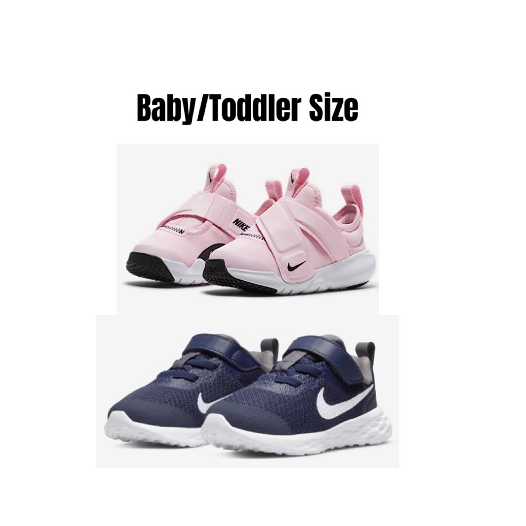 Nike Shoes | 2 Nike Baby/Toddler Shoes, Nike Flex Advance & Nike Revolution 6 (Sz 3c & 4c) | Color: Blue/Pink | Size: 3c & 4c