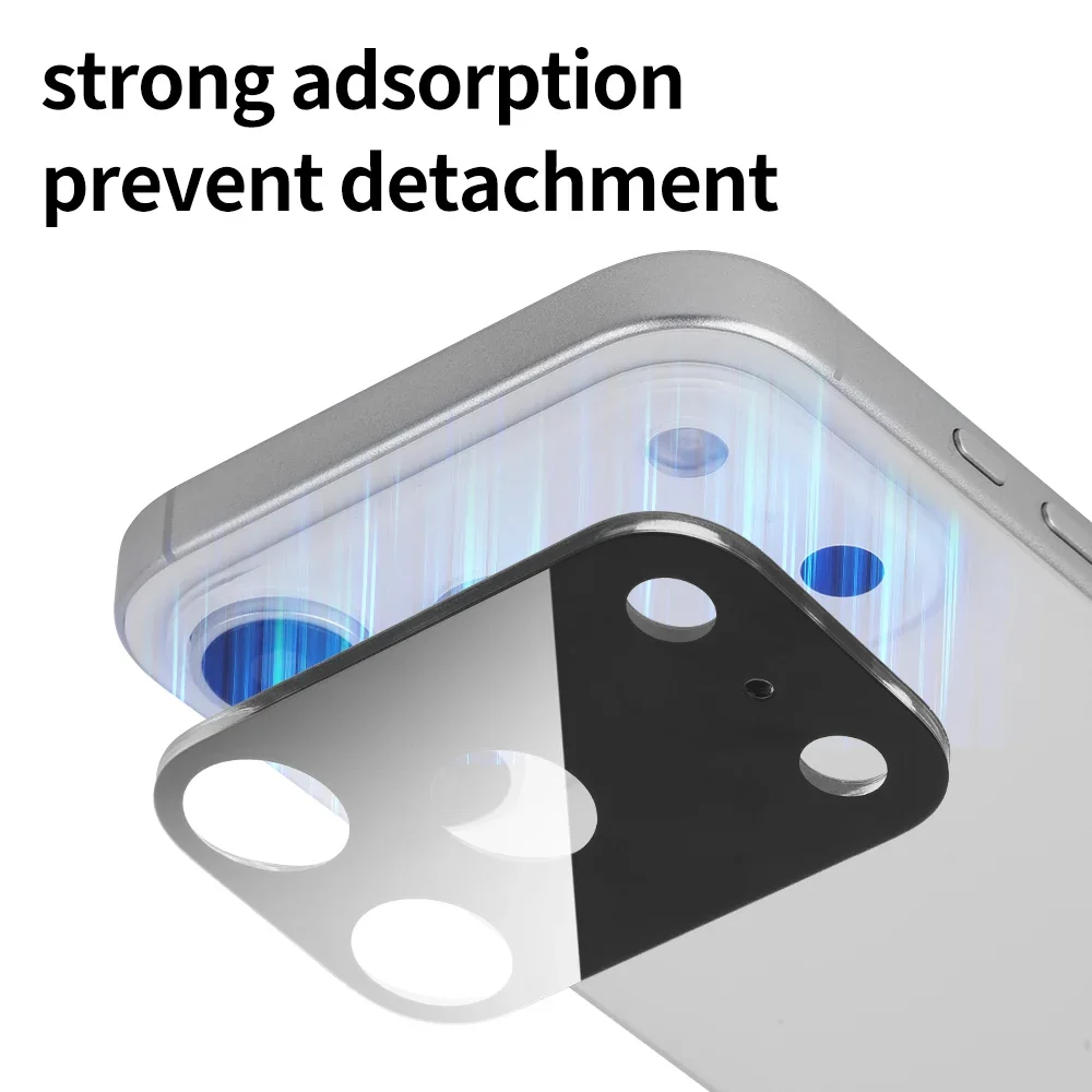 1–5 Stück HD-transparente Linse aus gehärtetem Glas für iPhone 17 Pro Max 17 Air Anti Dust Clear Kamera Displayschutzfolie Abdeckkappe Image