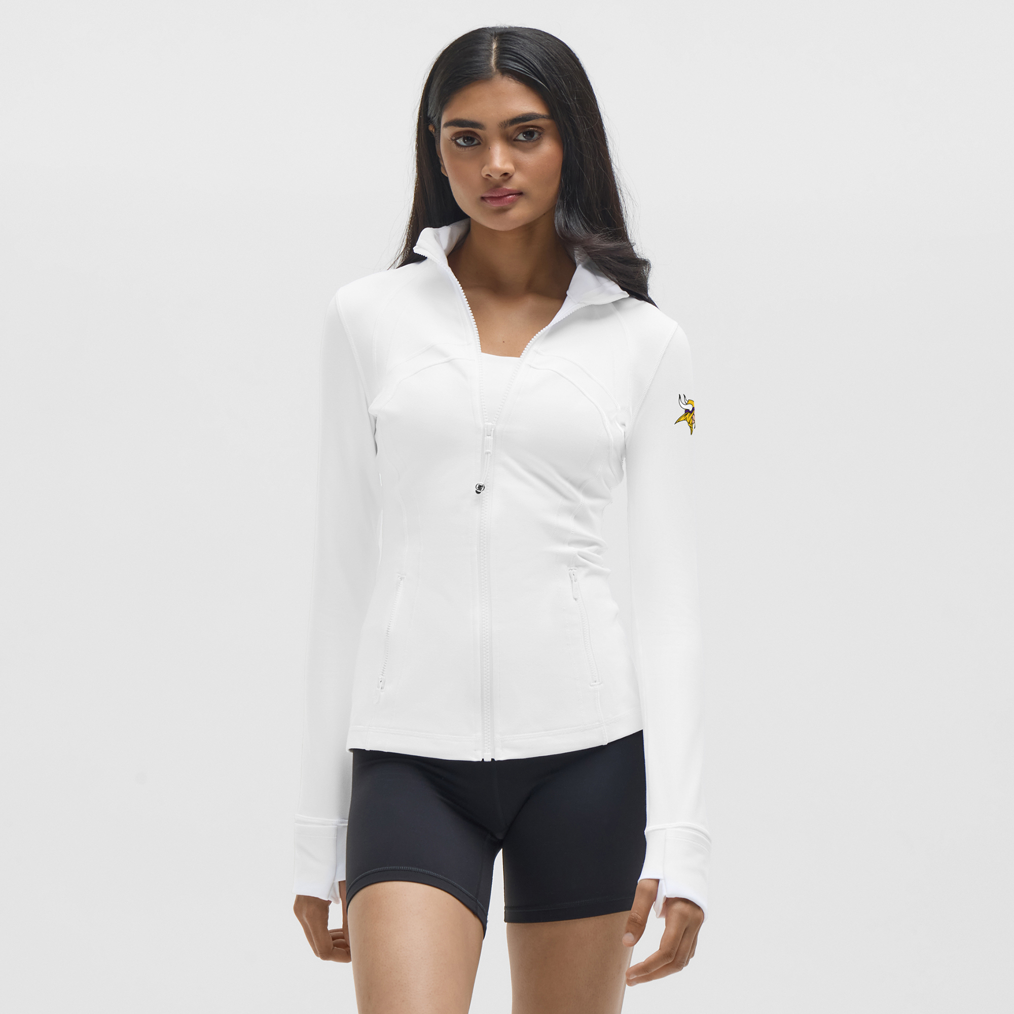 Weiße Minnesota Vikings Define Jacke für Damen von lululemon *Luon™ Image