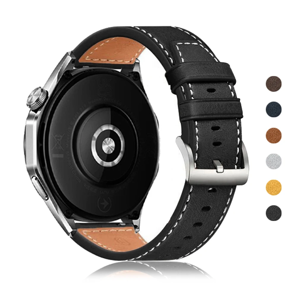 20 mm 22 mm Lederarmband für Fossil GEN 6 5 5E 44 mm/GEN5 LTE 45 mm Carlyle-Uhrenarmband Ersatzarmbänder Gen 6 Wellness Edition Image