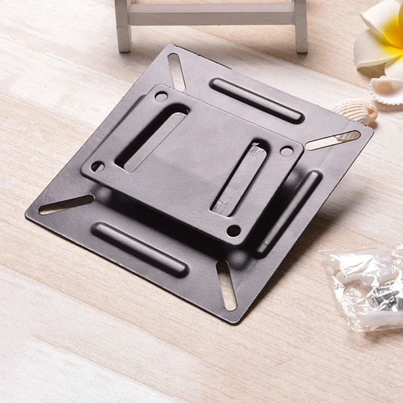 VESA 75/100 Staffa Supporto TV da 14-26 pollici Montaggio a parete Chiusura a scatto Pannello piatto Supporto TV universale in metallo Monitor LCD LED Cornice TV