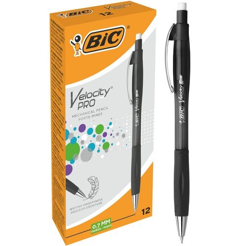 BIC Druckbleistift Velocity Pro Fein 0.7 mm Grau 12 Stück Image