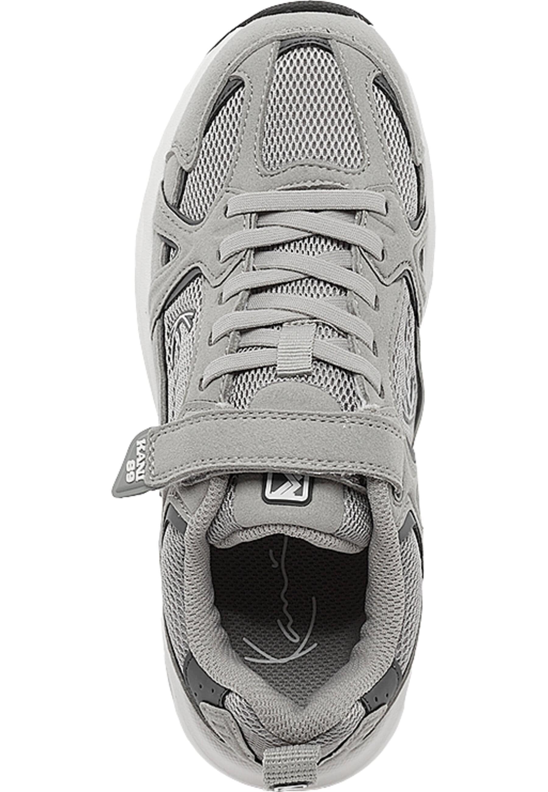 Trainingsschuh KARL KANI "Karl Kani Karl Kani Prime Runner Ps", Mädchen, Gr. 31, grau, weiß, Schuhe