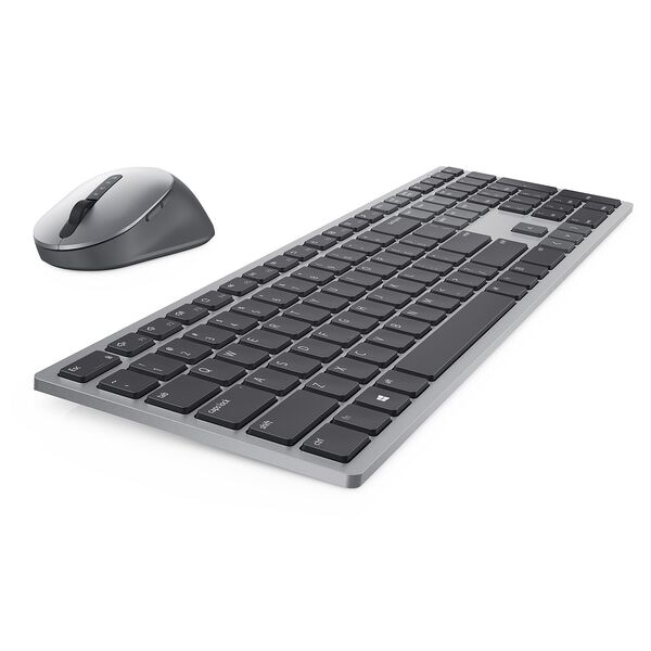 Dell Tastatur-Maus-Set (kabellos) »Premier Multi-Device KM7321W« grau Image