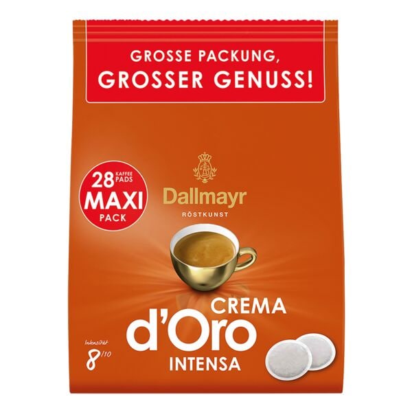 Dallmayr Kaffee-Pads »Crema d'Oro Intensa« 28 Stück Image