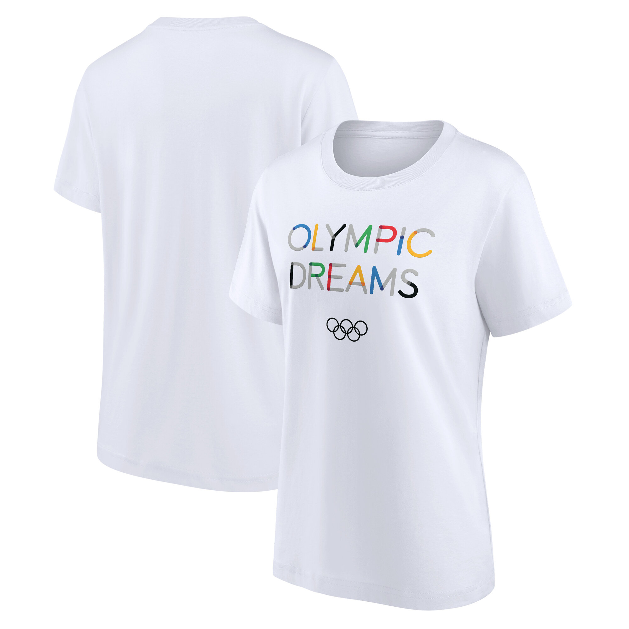 The Olympic Collection Dreams T-Shirt - Weiß - Damen Image