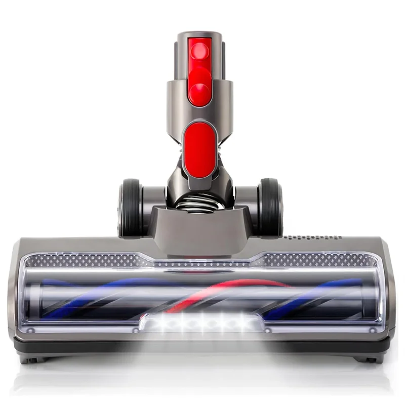 A23F-Für Dyson V15 V11 V10 V8 V7 Staubsauger Kompatibel Direct Drive Kopf Reiniger Bürsten Mit LED-Licht Für Hartholzböden Image