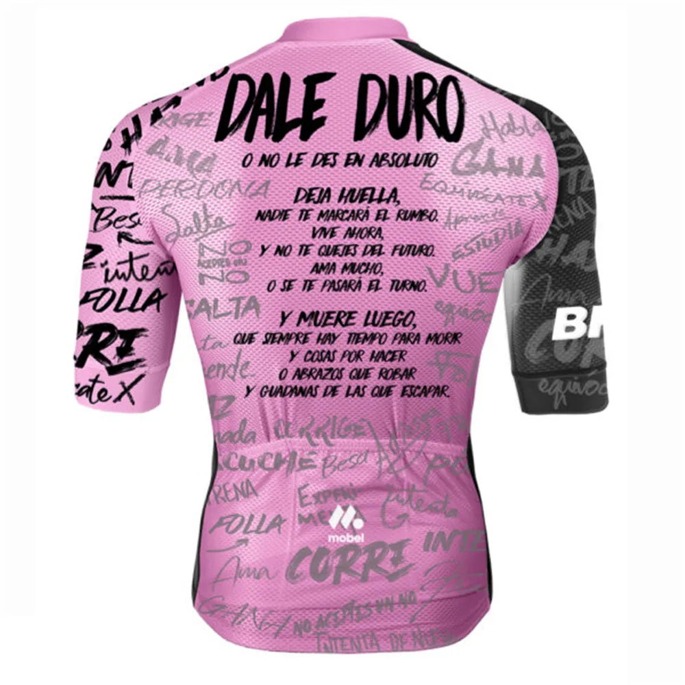 Maglia da ciclismo Maglia da bici estiva Quick Dry Maillot Ciclismo Uomo Manica corta Traspirante Outdoor Team Crazy Jersey Nuovo