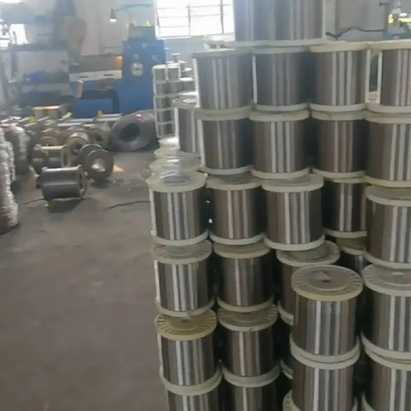 Weicher/harter Draht aus Edelstahl 304, Durchmesser 0,05–6 mm, Einzelstrang-Zurrband, weicher Eisendraht, rostfrei Image