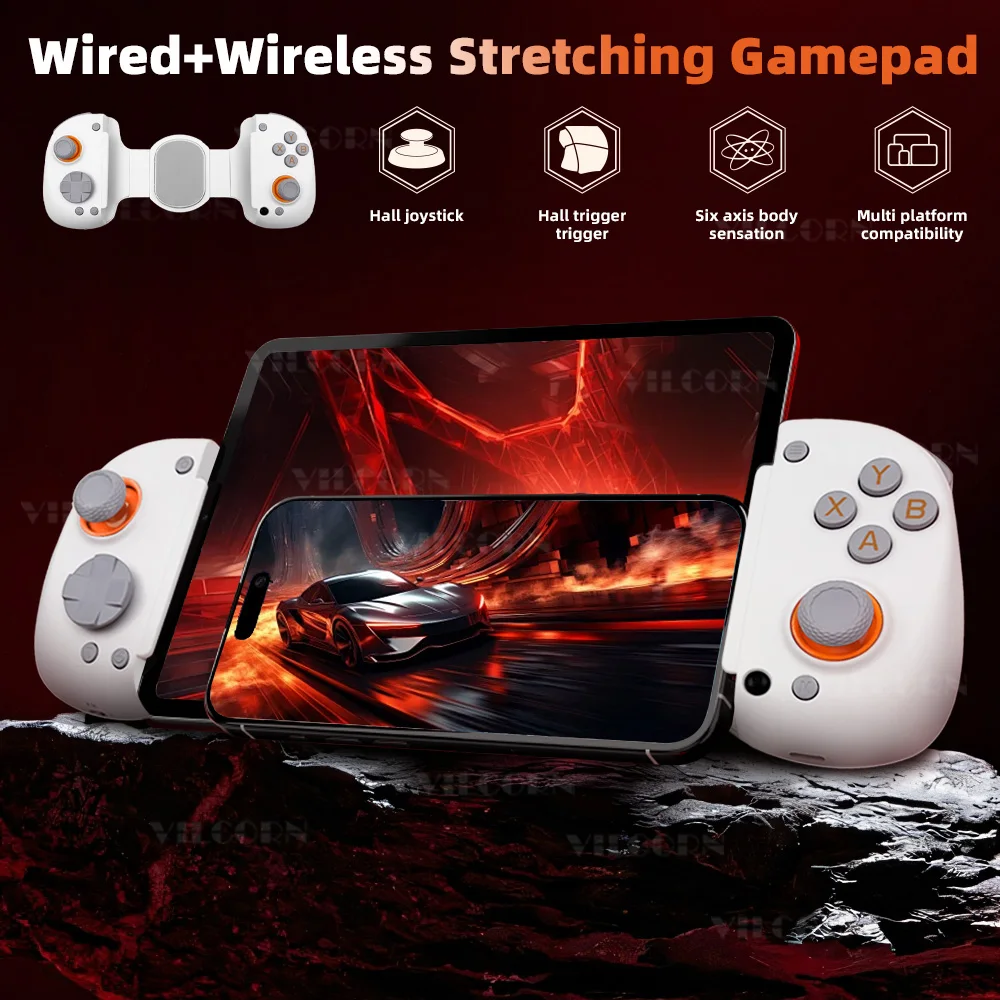 Wireless Gaming Controller für Android iPad Mobile Gamepad für Switch & Xbox Game Pass & Game Streaming Joystick dehnbar bis 9,5 Image