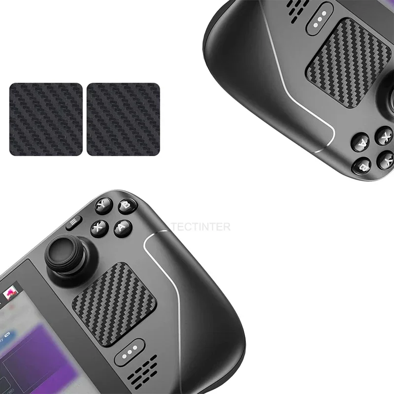 2 Teile/satz Touchpad Haut Schützende Haut für Steam Deck Staubdicht Nicht-Slip Anti-Scratch Aufkleber für Steam Deck Zubehör Image
