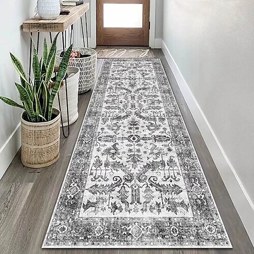 Bereichsteppich für Flur Küche Eingangsbereich Wohnzimmer Schlafzimmer Hotelflur volle Abdeckung weich rutschfest langlebige Bodenmatte Teppich Upgrades Wohnkultur Image