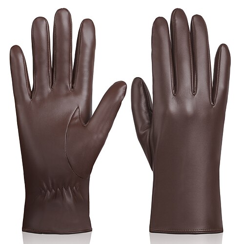 Damen 1 Paar Winterhandschuhe / Fingerlose Handschuhe Streetwear / Outdoor Handschuhe - Einfarbig Vollfinger / WASSERDICHT / tragbar Image
