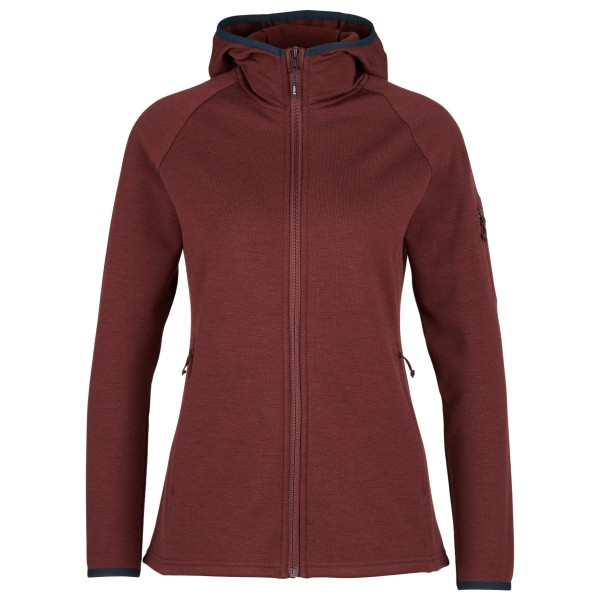 Stoic - Women's MerinoFleece335 KuolpaSt. II Zip Hoody - Merinohoodie Gr L rot