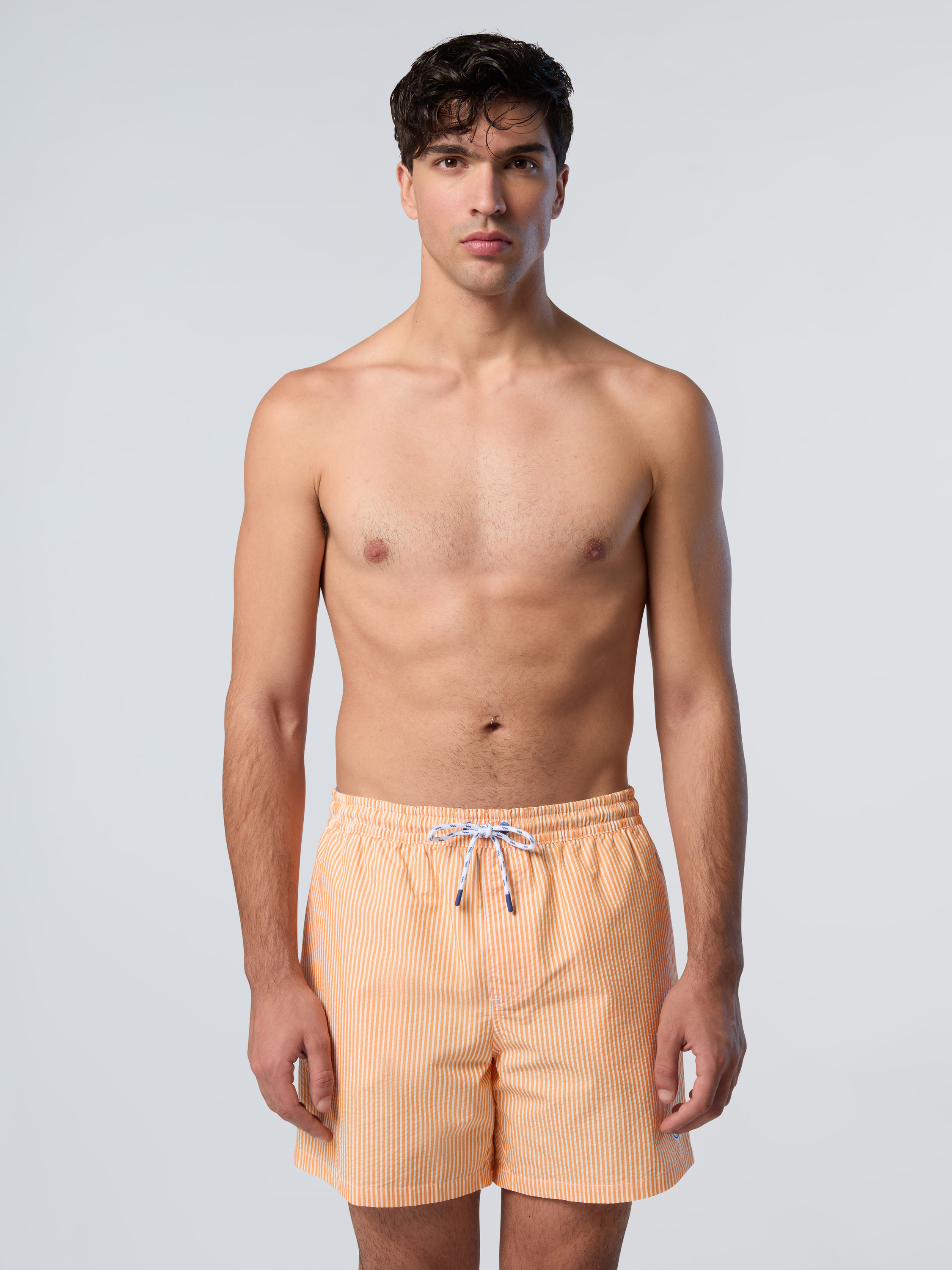 North Sails Badeshorts Gestreifter Seersucker Image