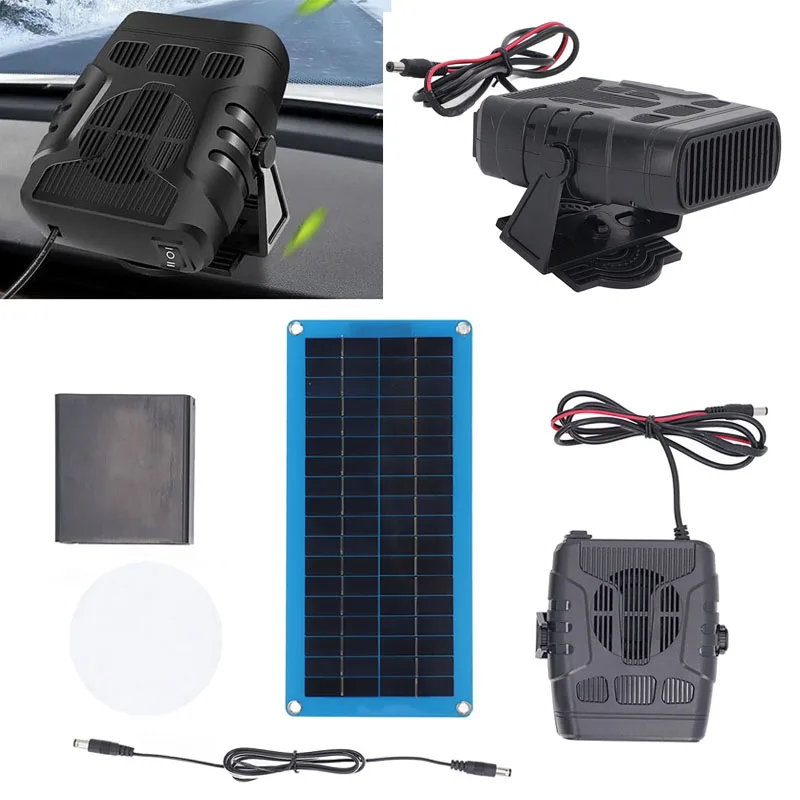 Chauffage de voiture panneau solaire ensemble de chauffage dégivreur d