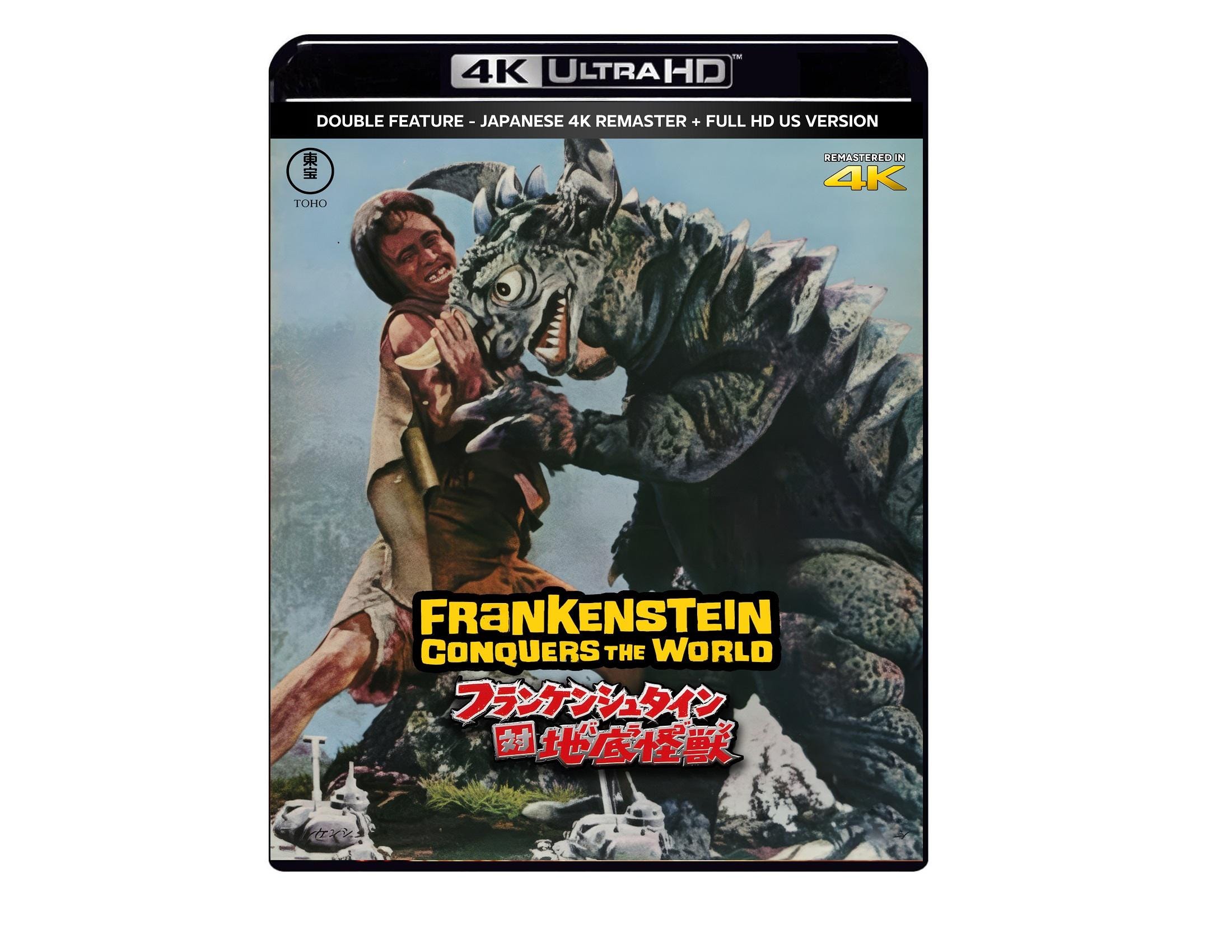 Frankenstein Conquers The World aka Frankenstein vs Baragon (1965) Rimasterizzazione giapponese 4K + versione Full HD AIP - Ultra HD + Blu Ray - 2 dis