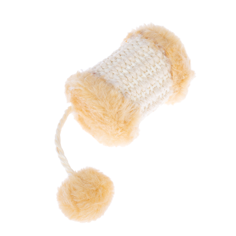 TIAKI Jouet pour chats Roue hochet en sisal