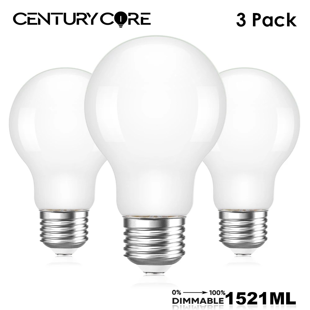 3 stücke Led-lampe E27 220 V Hohe Lumen 12 W 1521LM Dimmbare E26 110 V Warm Weiß nachtlicht Indoor Kronleuchter Vintage Dekoration Hause