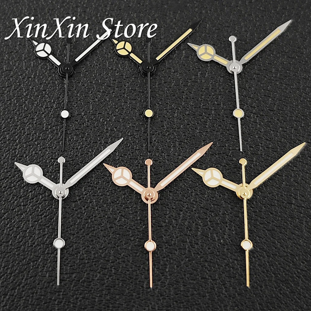 Hochwertige NH35 Explorer Uhren Zeigeruhr Vintage Retro Zeiger für NH34 NH35 NH36 NH38 4R 7S Uhrwerk C3 grün leuchtend