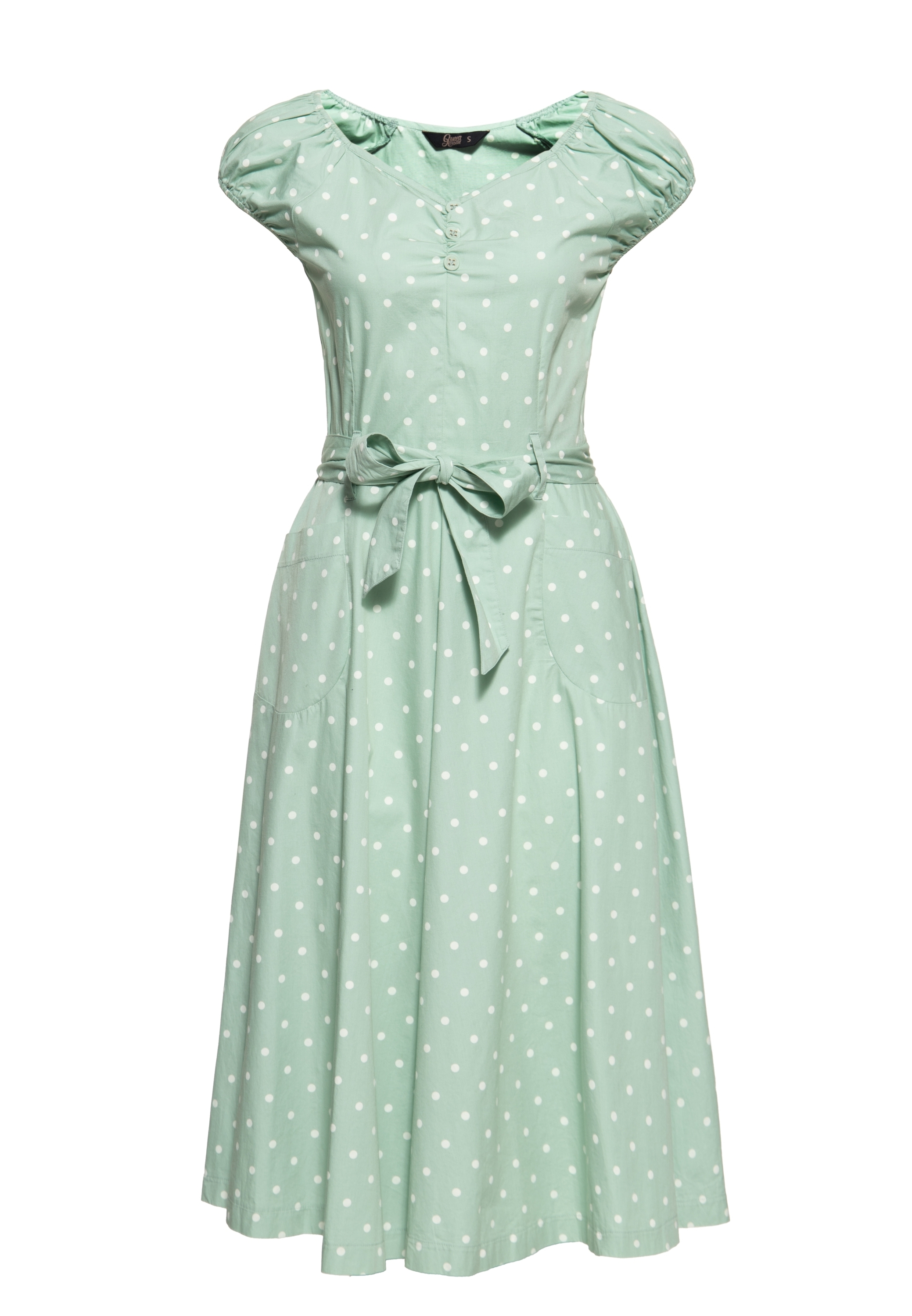 Queen Kerosin Damen Swing Kleid mint Image