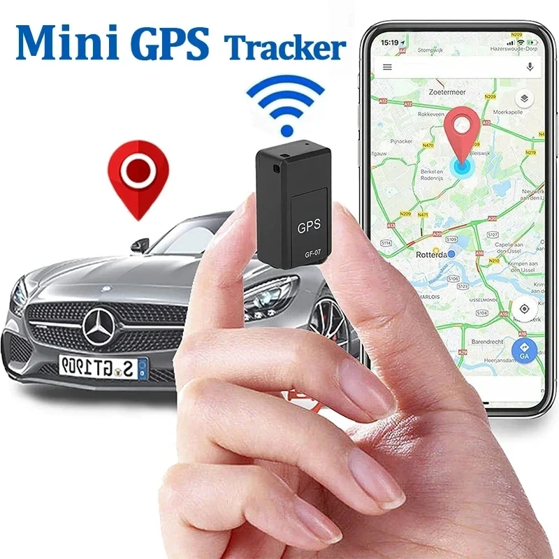 Mini traceur GPS GF07, application de Position GPS de voiture, dispositif de suivi GPS magnétique puissant, localisateur GPS de véhicule Anti-perte