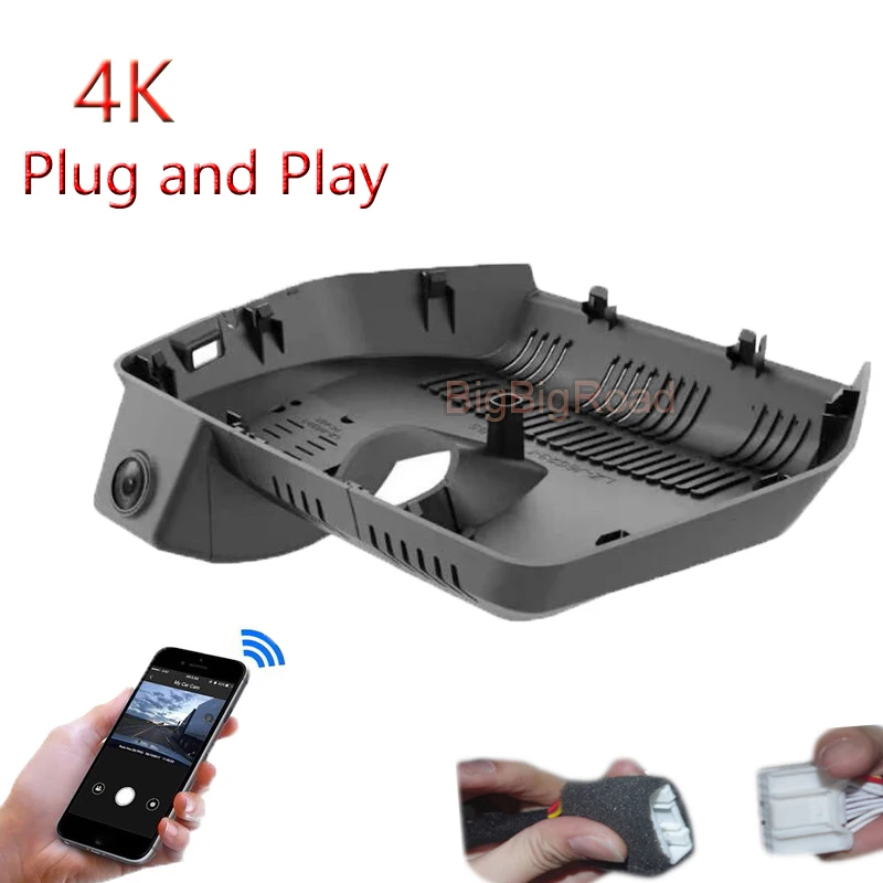 4K Full HD 2160P für Morris Garages MG ONE MG4 EV Mulan 2020 2021 2022 Auto Wifi DVR Video Recorder Dash Kamera Dashcam Black Box Image