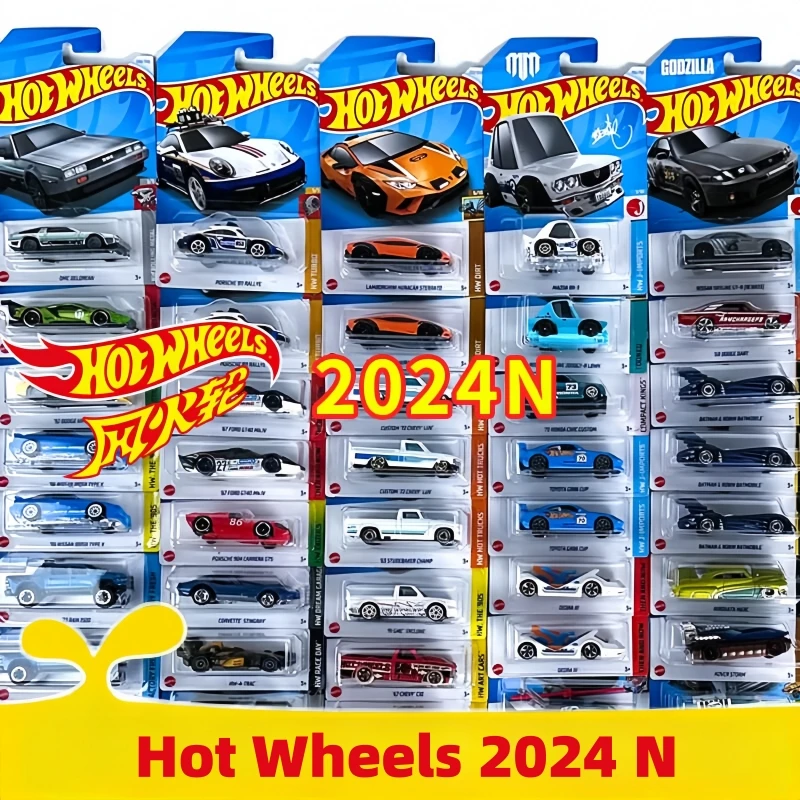Mattel Hot Wheels 1/64 2024 M N P CASE Sammlerstück Autospielzeug Druckgussfahrzeug Audi Lamborghini Automotive Sammlerstück Autospielzeug Junge