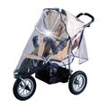 sunnybaby 17083 - Universal Regenverdeck, Regenschutz mit REFLEKTOR für Jogger, Sportwagen, Shopper, Buggy mit Dach, Kinderwagen | Kontaktfenster für optimale Luftzirkulation | PREMIUM QUALITÄT