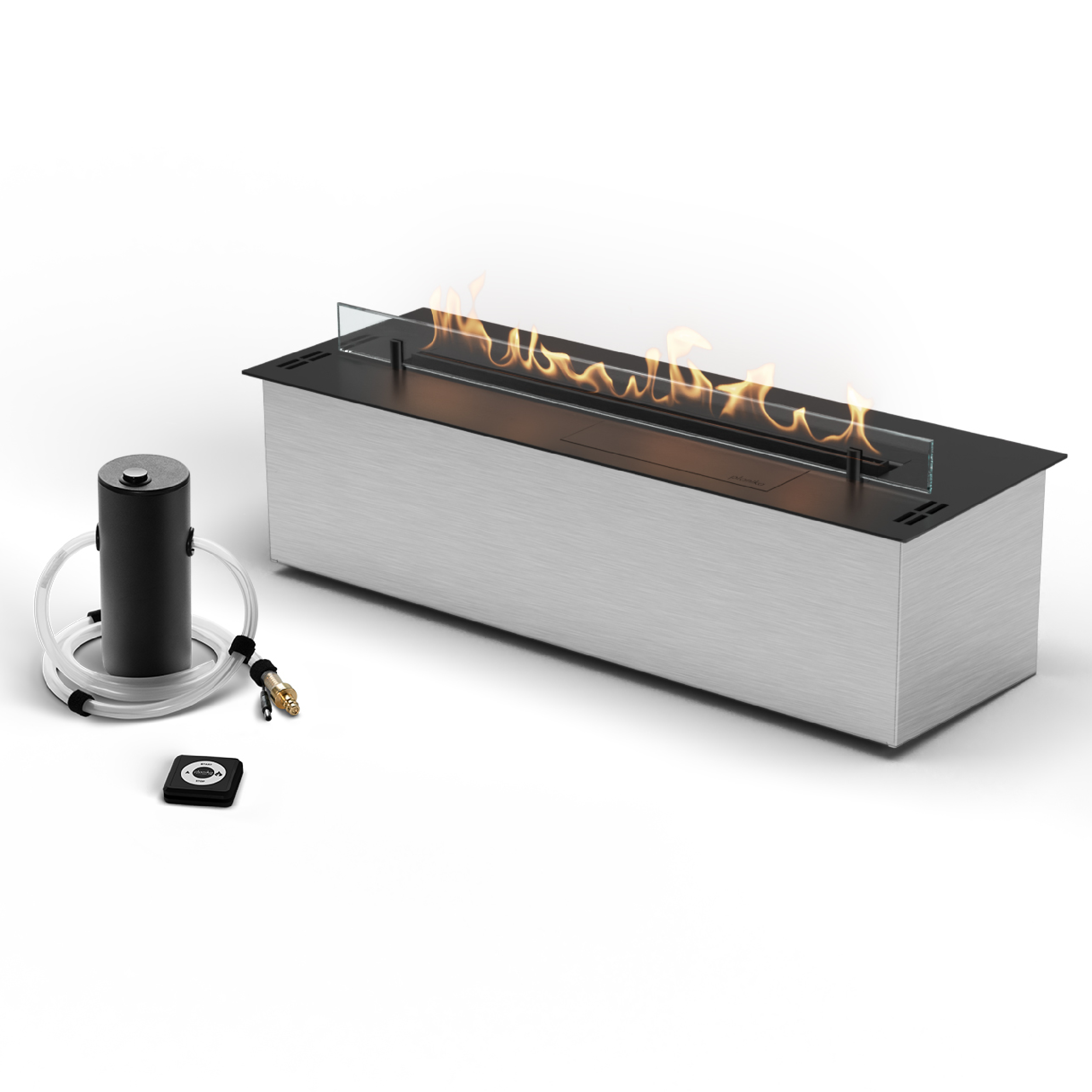 Planika Prime Fire 2.0 automatischer Ethanol Brenner: 790 mm - ohne Glasscheibe Image