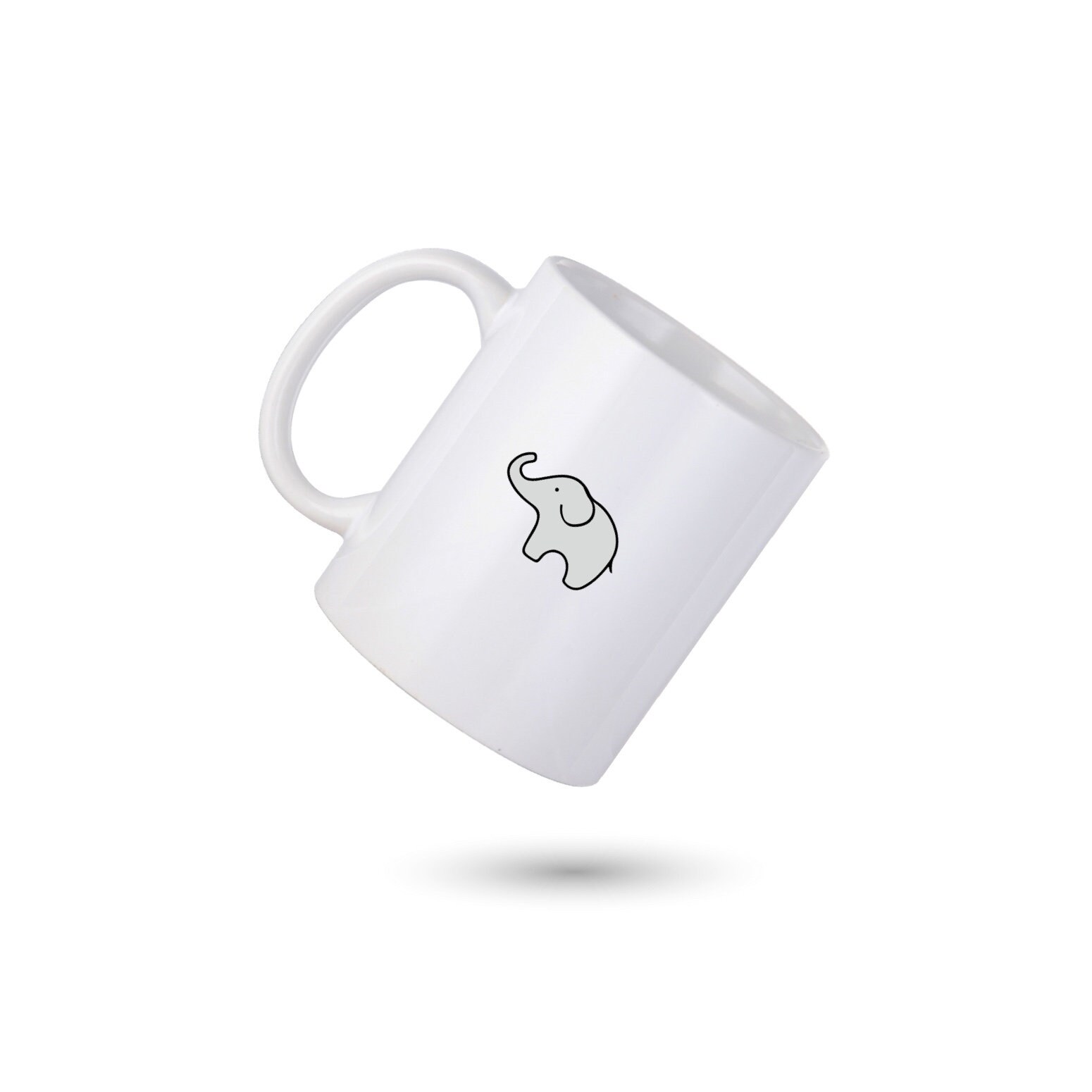 Tazza da caffè per amanti degli elefanti, tazza divertente con elefante, tazza da caffè personalizzata con elefante, tazza con elefante, tazza da caff