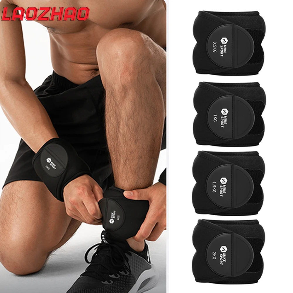 1 Paar verstellbare Knöchelgewichte für Damen und Herren | 1 kg, 2 kg, 3 kg, 4 kg Bein-Handgelenk-Knöchel-Gewichtsbänder für Yoga, Spaziergänge, Laufen, Aerobic