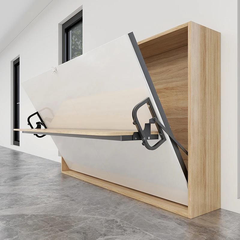 Rollover unsichtbares Bett Schreibtisch klappbar Multifunktionale Klappe Hardware-Zubehör Integrierte Wand Wandmontage Hidde Image