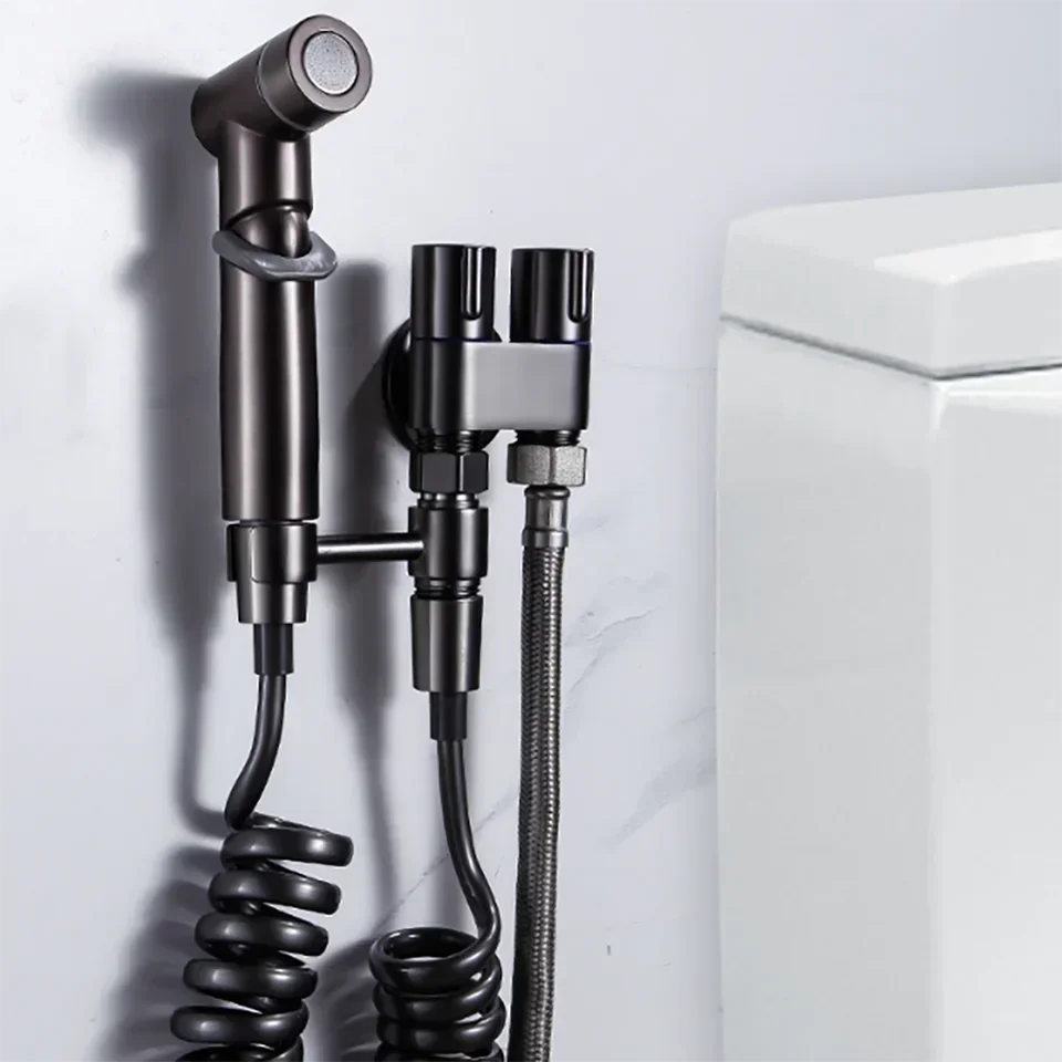 Handheld Wc Bidet Wasserhahn Sprayer Edelstahl Bad Bidet Sprayer Set Hand Sprayer Dusche Kopf Selbst Reinigung Kein Schlag