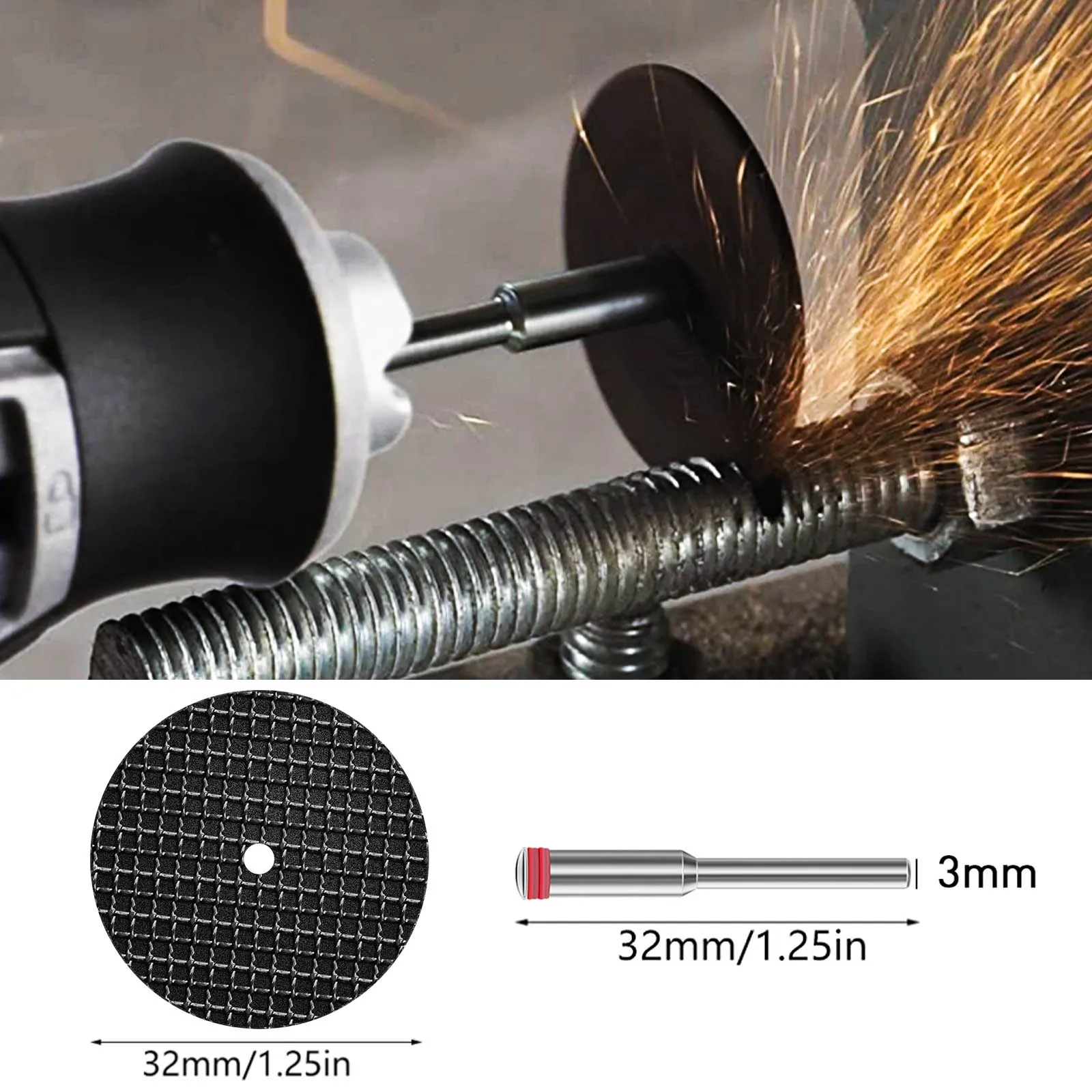 68-teiliges, doppelt beschichtetes kleines Schlitzsägeblatt-Set zum Schneiden dünner Eisen- und Stahlplatten mit geraden Schnitten Image