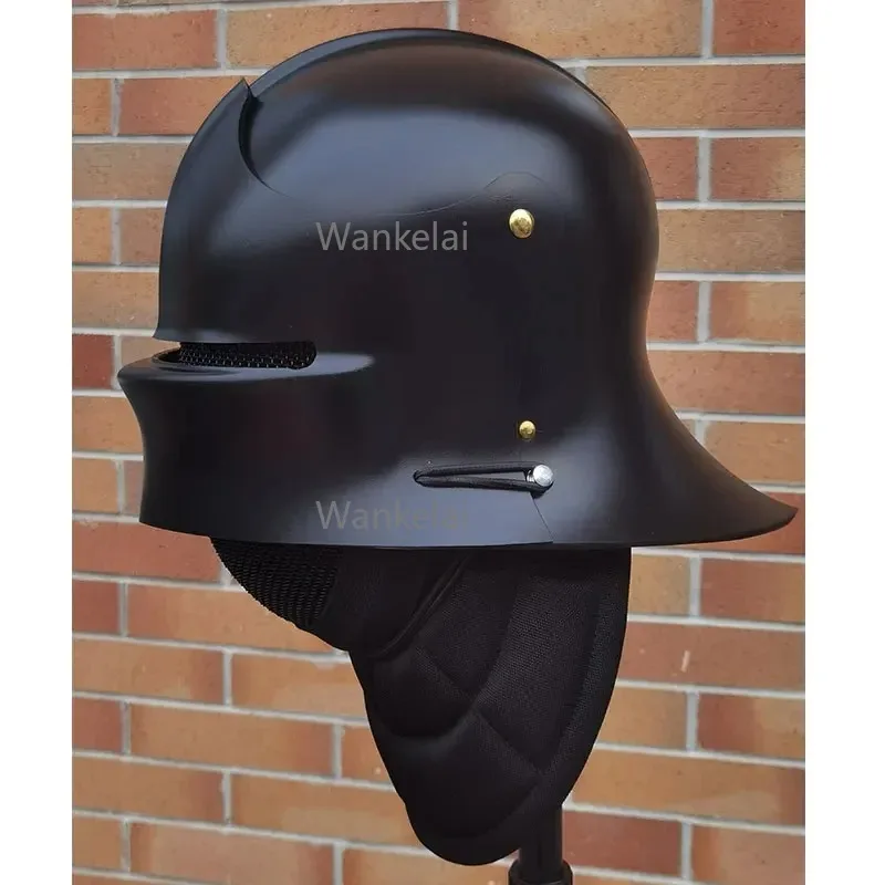 Helm Historisches Cosplay Replay HEMA Kampfkunst Selbstverteidigung Image